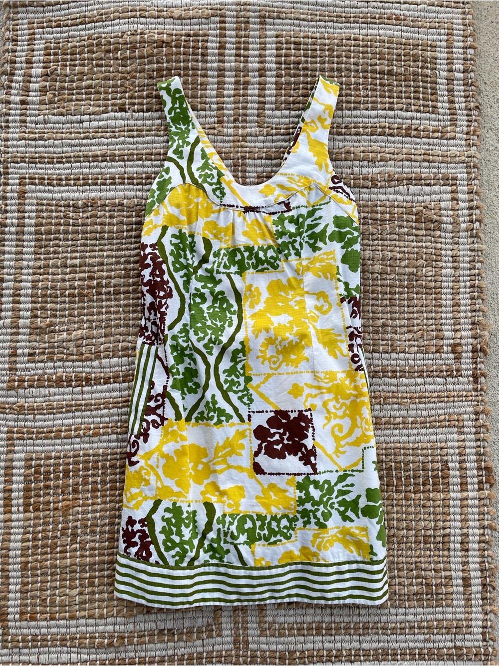 Tori Richard Hawaiian Dress 2 Cotton Tropical Shift Mod Resort Vintage